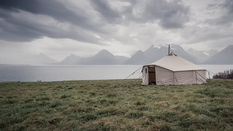 Luxury tented camp